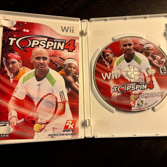 Wii - Sports Topspin 4 Game - Picture 2 of 2